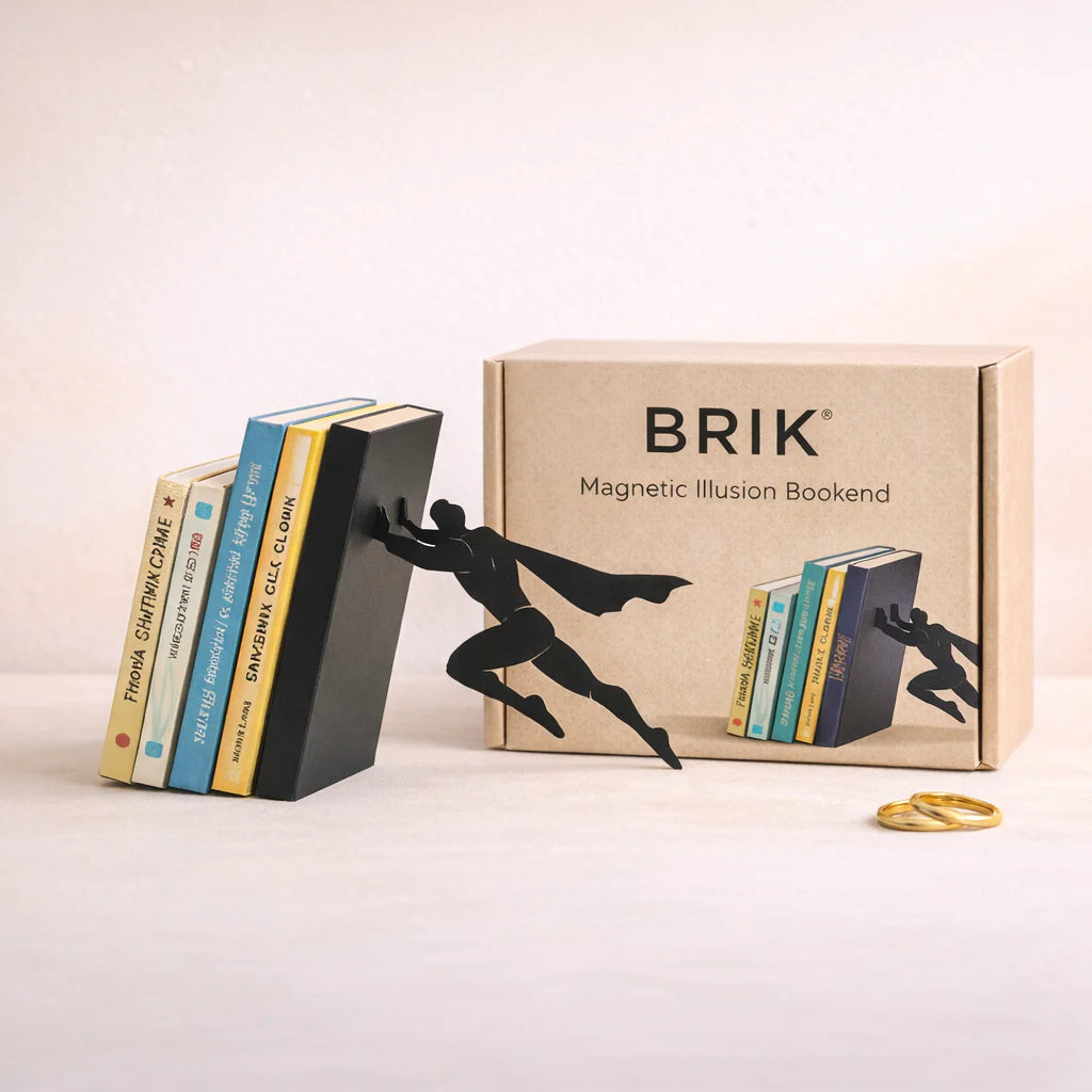 BRIK™ Magnetic Illusion Bookend