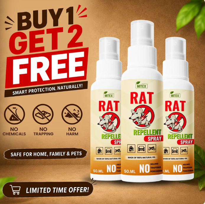 Rat Repellent Spray – Safe, Effective, and Eco-friendly