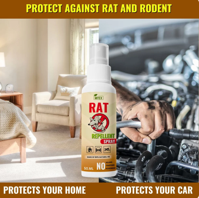 Rat Repellent Spray – Safe, Effective, and Eco-friendly