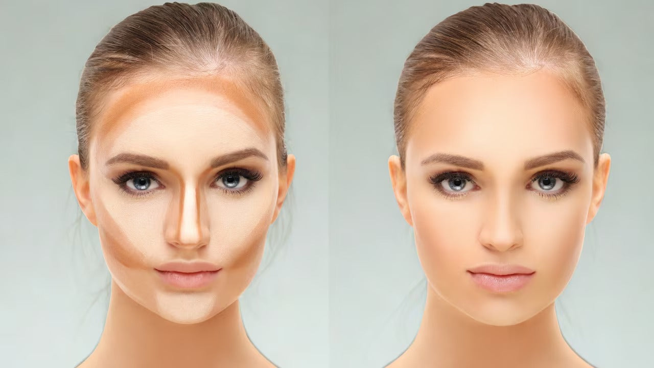TRENVIA™ Face Sculpt Brush – Lymphatic Drainage & Jawline Contouring Tool