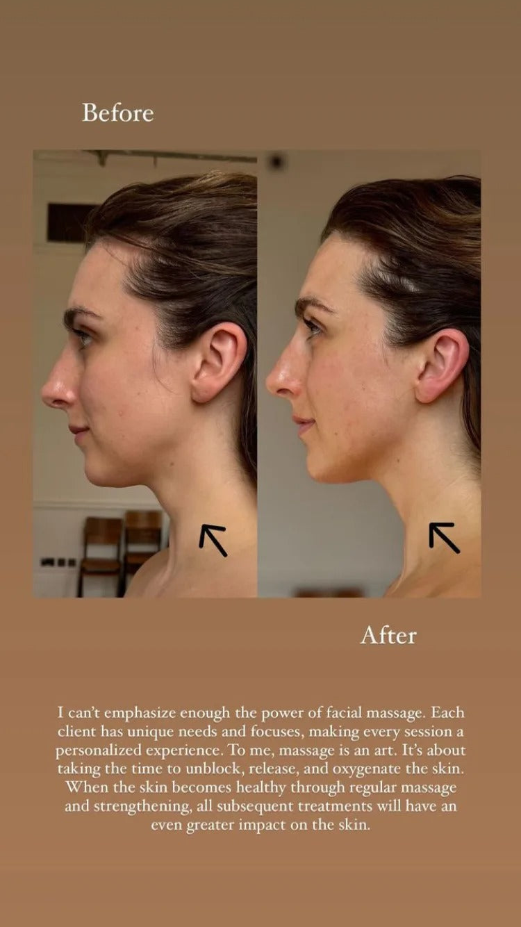 TRENVIA™ Face Sculpt Brush – Lymphatic Drainage & Jawline Contouring Tool