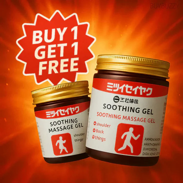 Japanese Instant Pain Relief Soothing Massage Gel (Buy 1 Get 1 Free🔥🔥)